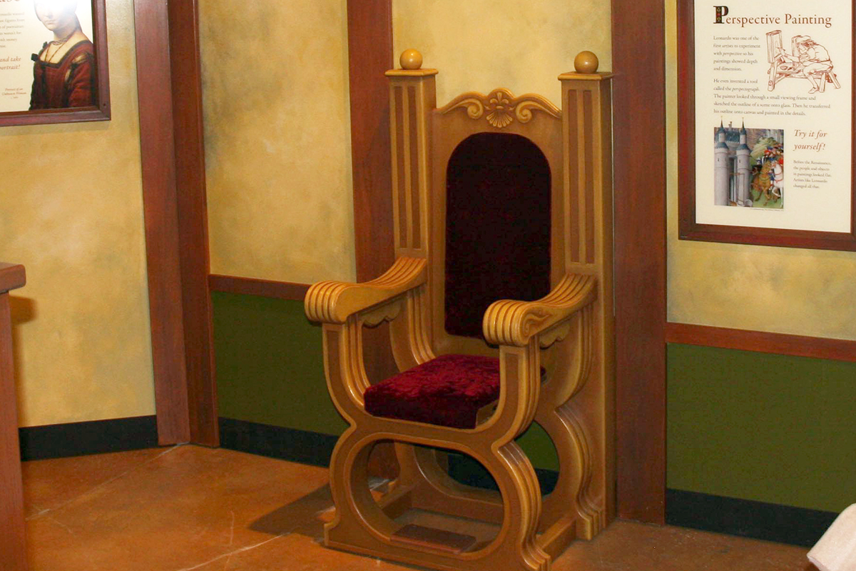 overview of the Perspective painting chair